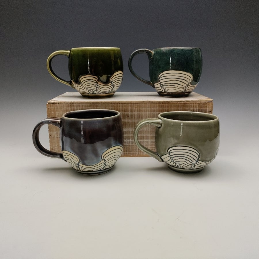 Crystal Cut Coffee Mugs